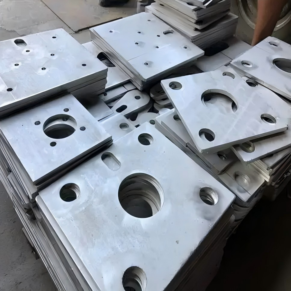 Steel plate cutting parts