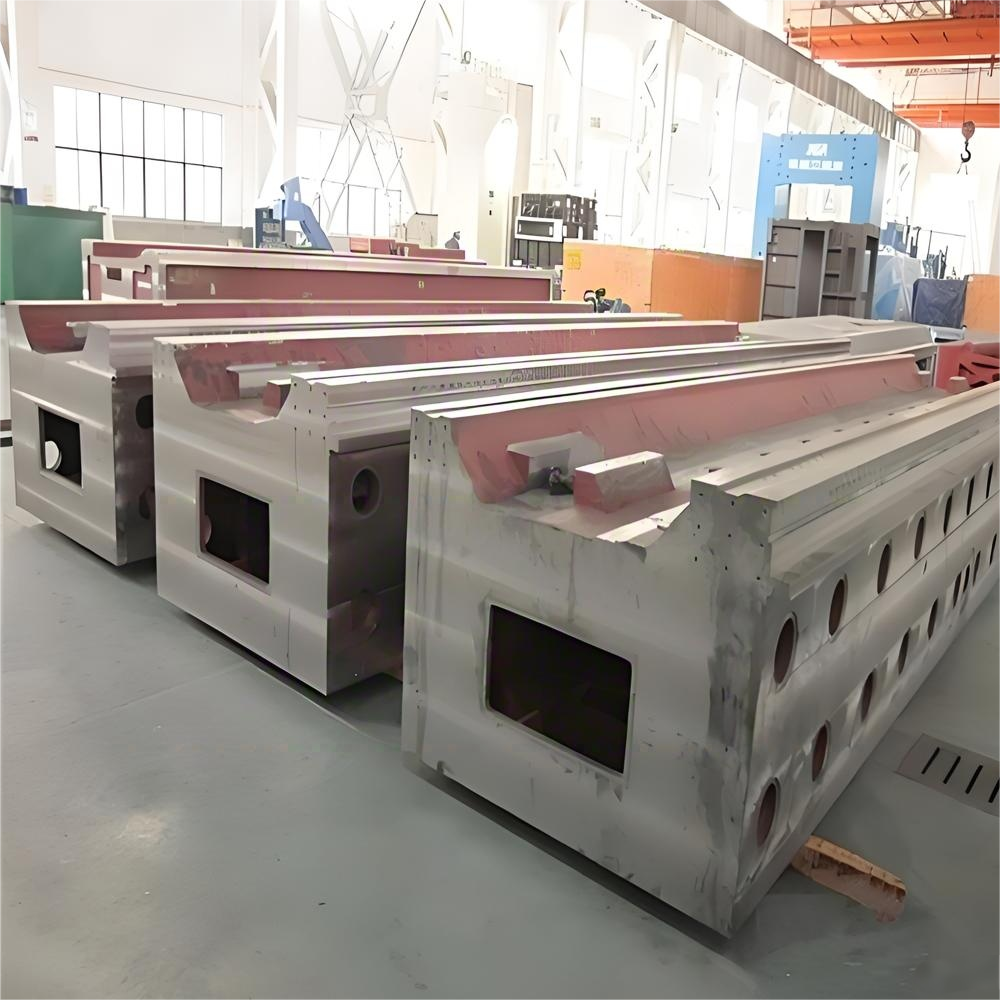 Custom cast iron bases and lathe/grinder bed casting services